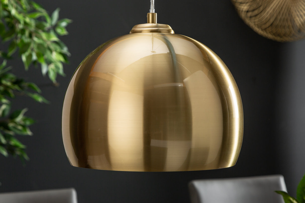 Pendant lamp GOLDEN BALL 30cm metal gold