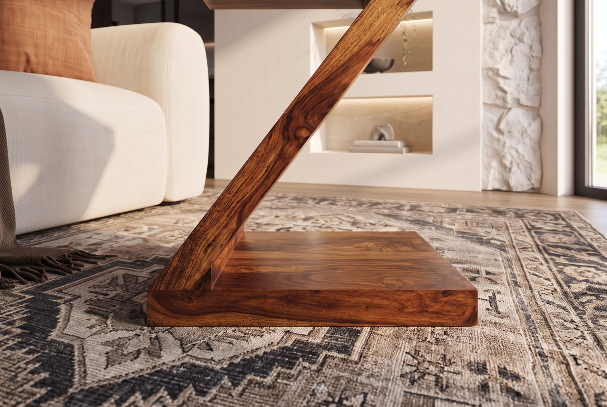 Beistelltisch Z 45cm Sheesham Holz
