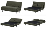 Schlafsessel SMART MULTIFUNCTION 140cm Cord grün