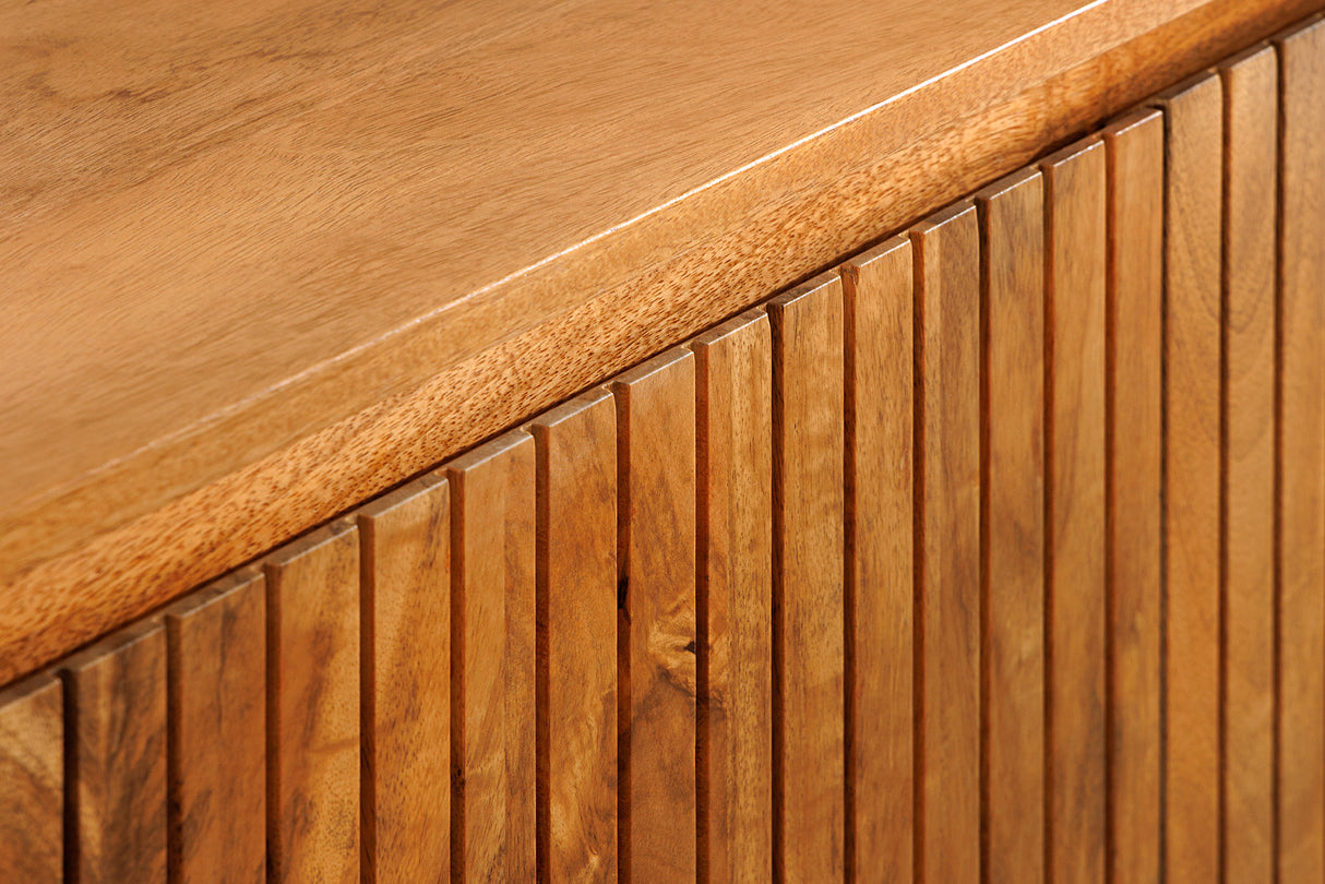 Sideboard GATSBY 160cm retro style mango wood natural