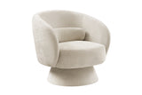 Sessel BOSSA NOVA 360° drehbar Chenille beige