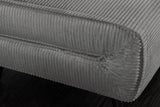 Schlafsessel SMART MULTIFUNCTION 100cm Cord grau