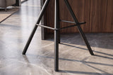 Barhocker BIG GEORGE 360° drehbar mit Armlehnen Federkern Samt Flachgewebe grün
