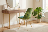 Chair SCANDINAVIA MEISTERSTÜCK monstera leaf green