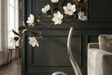 Vase WAVE XL 106cm silber aluminium