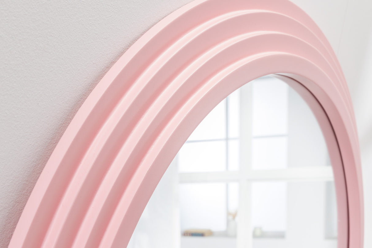 Wandspiegel WAVE 160cm rosa