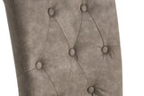 Chair CASA w/ neck roll microfibre taupe