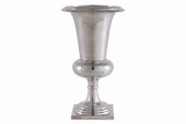 Vase Goal 60cm silber/ 21708 